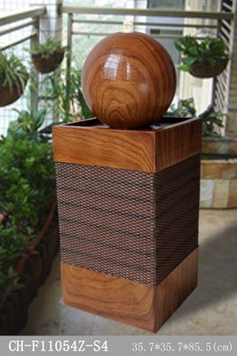 Handmade 점화된 목제 등나무 효력 분수 협력 업체