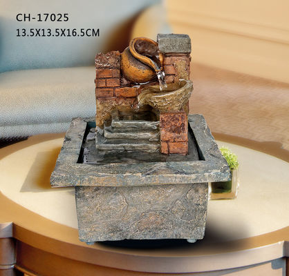 Polyresin 붉은 벽돌 H16.5CM 미국식 샘 탁상 작은 장신구 사무실 장식 선물 수공예 독창성 협력 업체