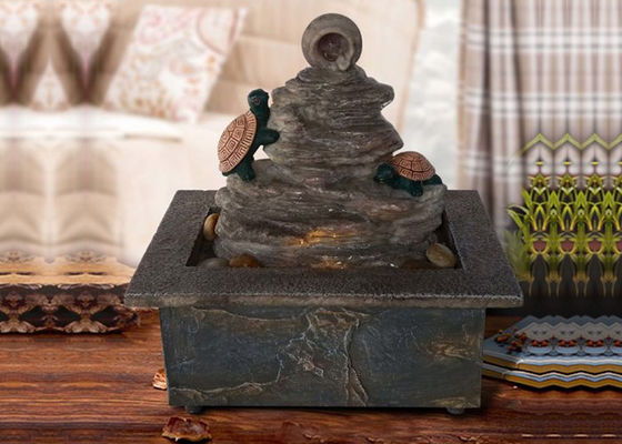 실내 Handmade Polyresin Rockery 가정 분수 협력 업체